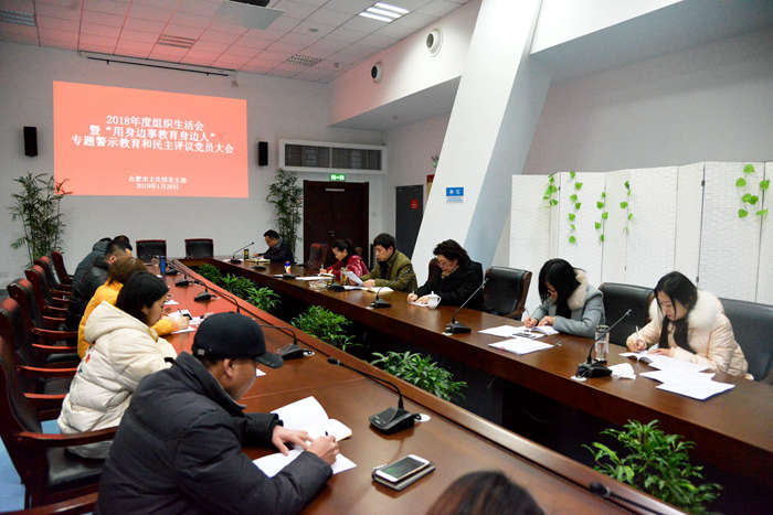 市文化馆召开2018年度组织生活会 暨“用身边事教育身边人”专题警示教育 和民主评议党员大会